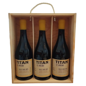 Titan Vale dos Mil Branco (pack 3) em caixa de madeira